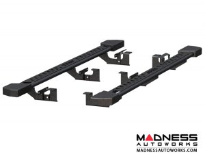 Jeep Wrangler JL Rocker Steps - Textured Black Powdercoat